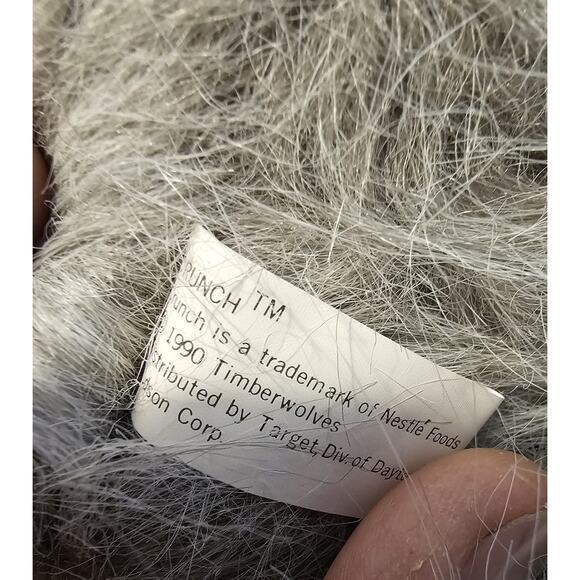 Vintage 1990 Minnesota Timberwolves Crunch #99 1/2 Plush Figure from Target Rare - Picture 5 of 6